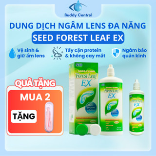Nước ngâm lens Seed Forest Leaf EX 360ml / 100ml - Nhật Bản - Buddy Central