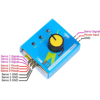 Module test servo 3 chế độ