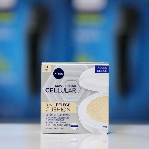 Phấn Nước Làm Căng Da Nivea Hyaluron Cellular Filler 3 In 1 Care Cushion
