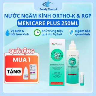  Dung dịch ngâm rửa lens kính áp tròng MeniCare Plus 250ml - Buddy Central 