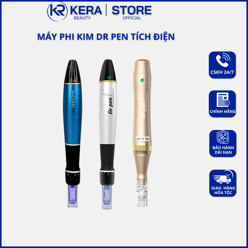 Máy cấy tảo, cấy tinh chất Drpen | Máy phi kim Drpen tích điện và không tích điện