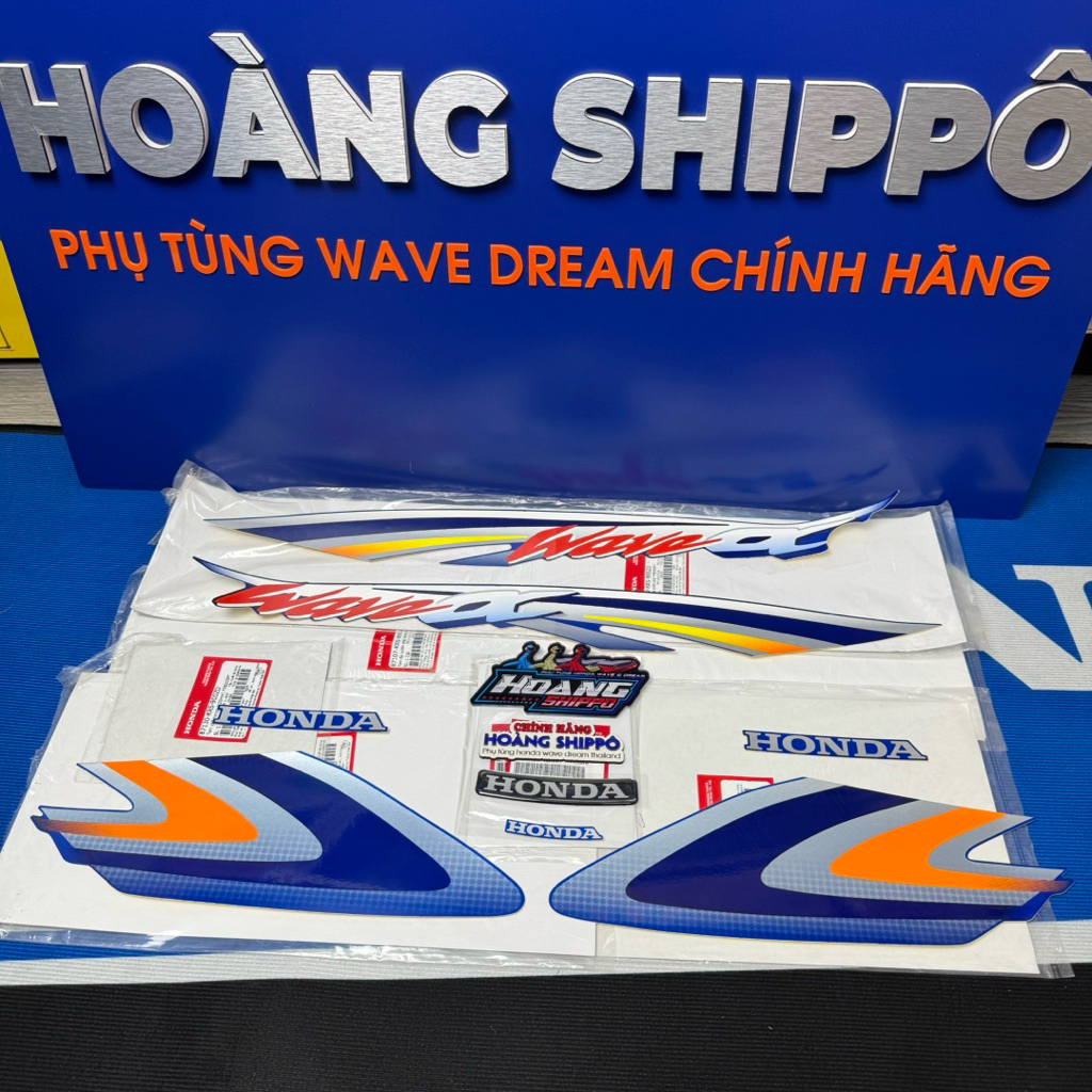 Tem Wave alpha xanh ya chính hãng bộ 8 Chi tiết