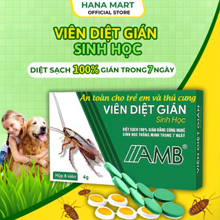 Thuốc diệt gián sinh học AMB, Viện Hàn lâm khoa học Việt Nam, diệt tận gốc tất cả các loại gián, hiệu quả diệt gián