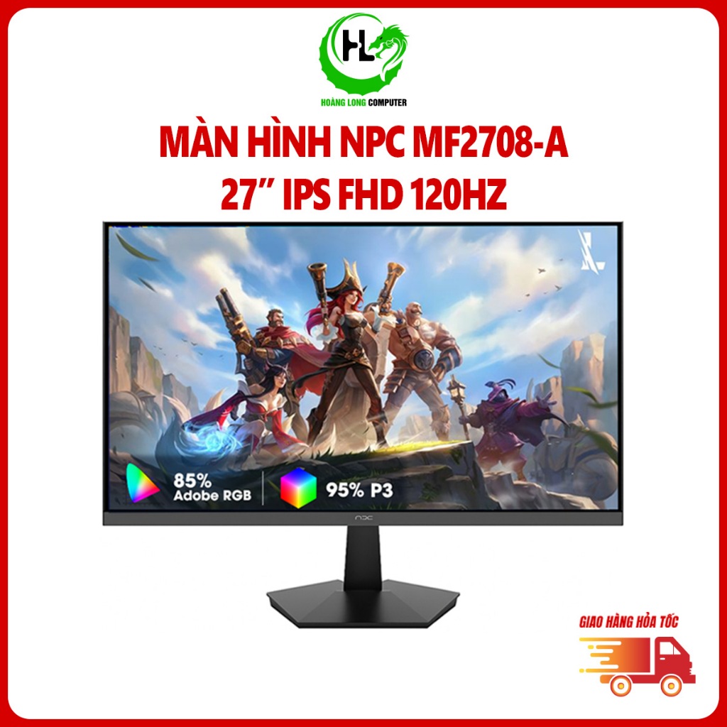 Màn Hình NPC MF2708-A 27 Inch 120Hz IPS Full HD Gaming Văn Phòng Bảo Hành 36 Tháng