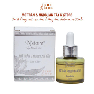 Mỡ Trăn Ngọc Lan Tây N'store triệt lông mặt, nách, bikini, tay chân,...dưỡng da, chấm mụn 30ml Jolie Solis