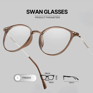   TR8504  - Gọng Kính Viền Nhựa Phối Càng Kim Loại 