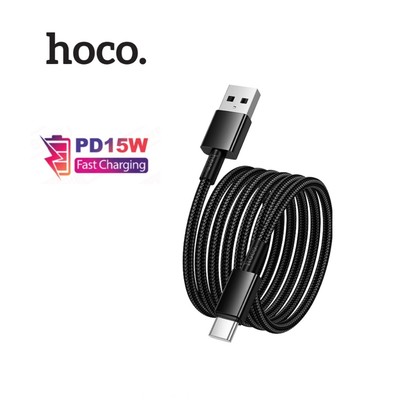 Cáp sạc nhanh và truyền dữ liệu Hoco X119 PD15W USB to TypeC dùng cho 15/16/17/samsung/android dài 1m