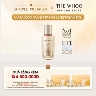 [KOL x Whoo] Tinh chất tự sinh chống lão hóa thế hệ thứ 4 THE WHOO Bichup Ultimate Recovery Youth Serum 50ml
