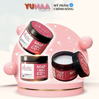   Y331  Soap Rửa Cọ Trang Điểm Mút GLORIE Brush Cleansing - Tinh Dầu Dừa - Tiện Lợi - Hũ 130gram 