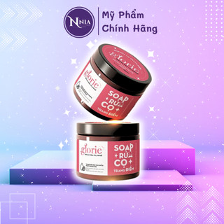 Soap Rửa Cọ Trang Điểm, Mút GLORIE Brush Cleansing - Hũ 130gram [N331]