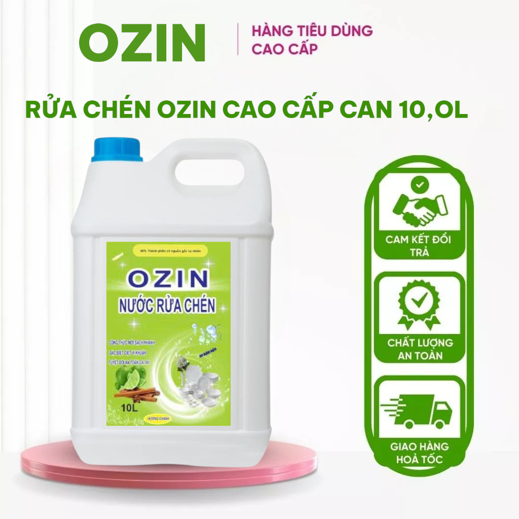 NƯỚC RỬA CHÉN OZIN 10L
