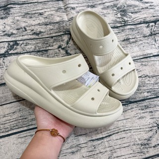 [Full Box] Dép sandal 2 quai đế cao 5cm - 6cm, Sandal Nữ Đế Cao, tặng kèm sẵn Charm 3D gắn dép [ 2Quai đế cao ]