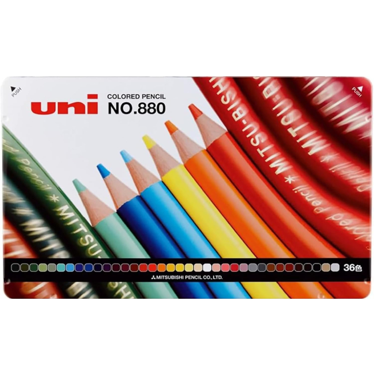 Made in Japan Mitsubishi Pencil Colored Pencils