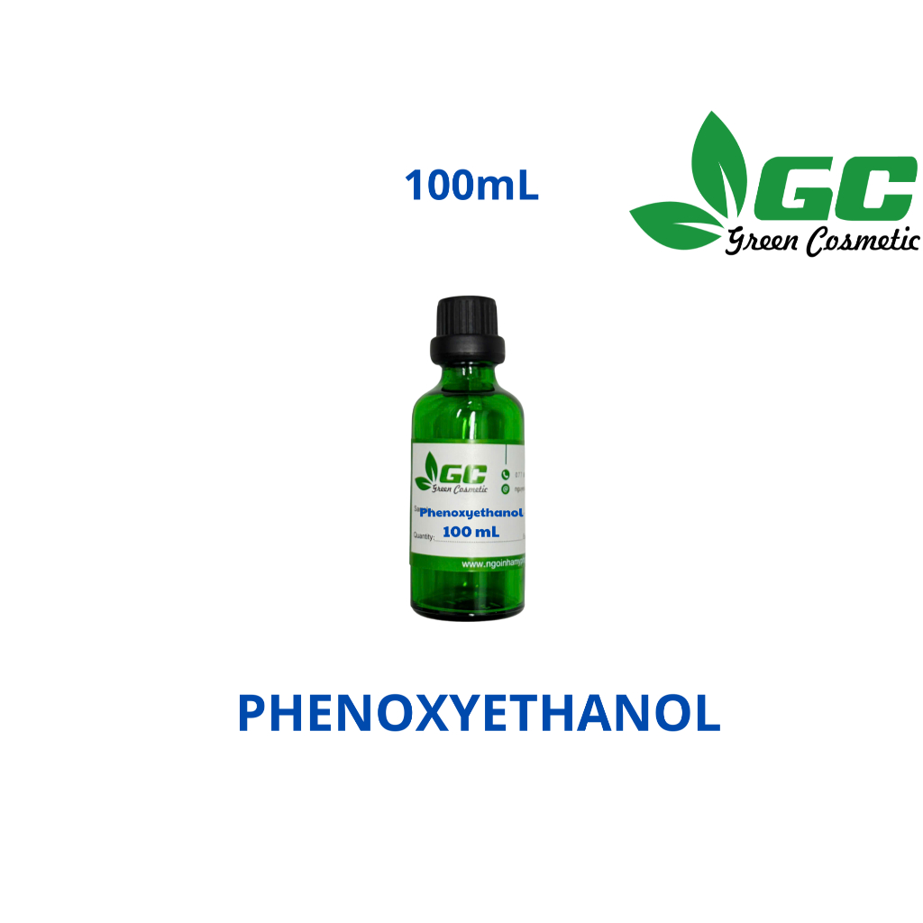 [HCM] Bảo Quản Phenoxyethanol - bảo quản mỹ phẩm - nguyên liệu mỹ phẩm - Greencosmetic 10mL, 50mL, 100mL