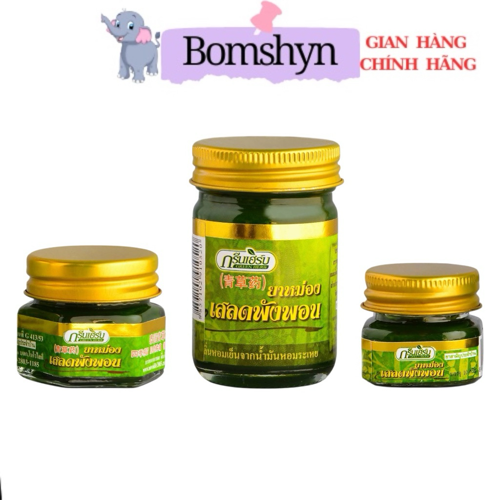 Dầu cù là Green herbal hũ lớn 50gam cao xoa bóp