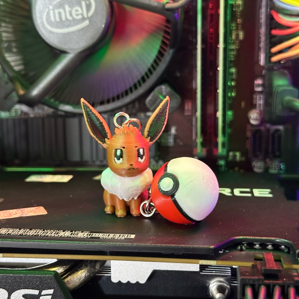 eevee pokemon ( đồ chơi móc khoá) số lượng 01