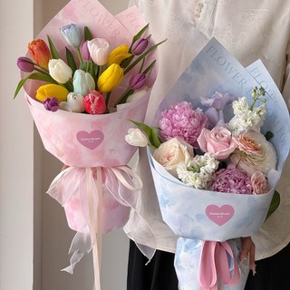Giấy hoa văn Flower Bloom Foe You (xấp 10 tờ) - GIA0139