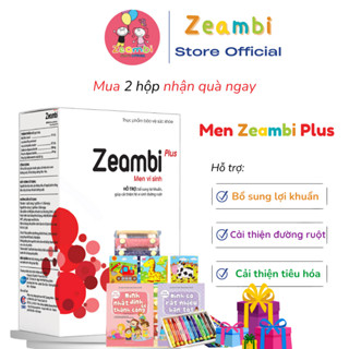 Men vi sinh Zeambi Plus, Công nghệ bao kép, Hộp 30 gói - Bổ sung lợi khuẩn cao cấp