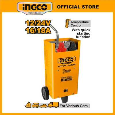 Máy sạc bình 12V/24V INGCO ING-CD2201 - dòng 16A/18A, sạc nhanh, khởi động nhanh, công suất 70-300Ah