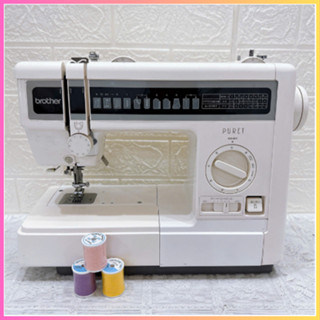 Máy may gia đình Bền Rẻ Đẹp Nhật BROTHER PURET đen, xanh, hồng 40E, 50E- Ổ đứng Như Máy Công Nghiệp - Máy Khỏe- Siêu Bền