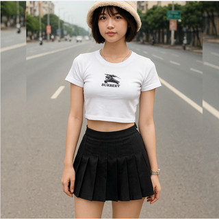 Áo Croptop Nữ Thun Tăm Ôm Body Màu Trắng – Croptop Tay Ngắn Form Đẹp Hot Trend