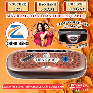 Máy Rung Toàn Thân Giảm Mỡ 999 Cấp Tiếng Việt – Đốt Calo, Rung Bụng, Giảm Cân, Giảm Eo Hiệu Quả