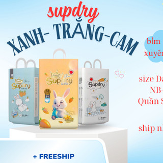  Tã bỉm SUPDRY cao cấp  quần dán size S72 M64 L58 M55 L52 XL46 XXL42 XXXL40 