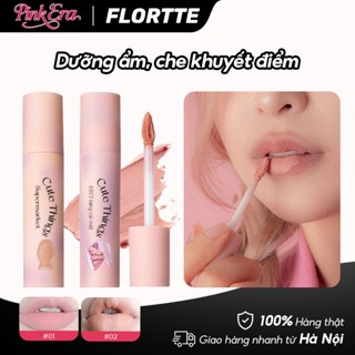  Son kem mịn lì nhung FLORTTE ánh nhũ nhẹ che khuyết điểm dưỡng ẩm 2.3g 