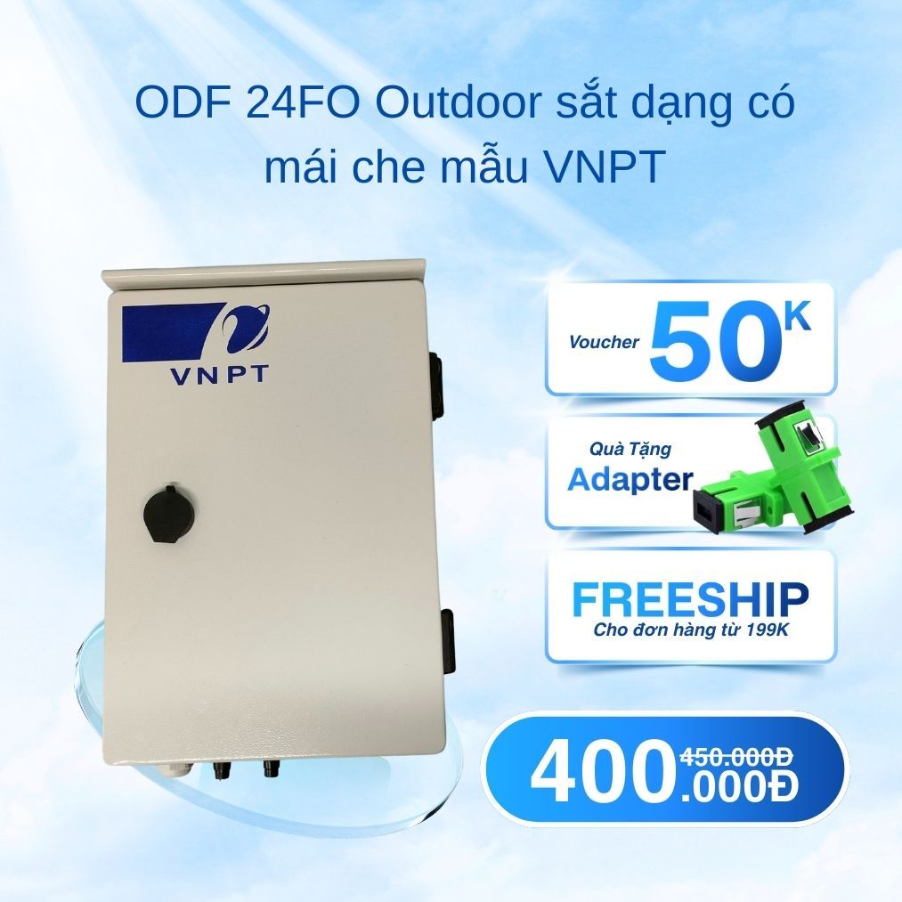 ODF 24FO Outdoor sắt dạng có mái che mẫu VNPT
