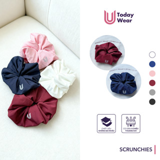 Dây buộc tóc scrunchies Today U Wear nhiều màu co giãn linh hoạt, độ bền cao