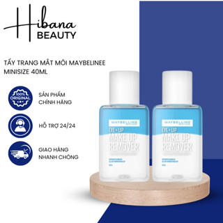  Nước Tẩy Trang Dành Cho Mắt Môi Maybelline Eye & Lip Makeup Remover 40ML 