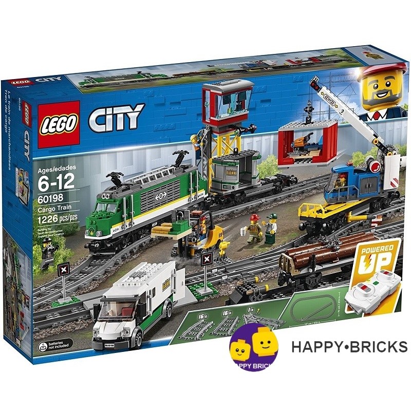 [HAPPY.BRICKS] LEGO CITY 60198 - TÀU LỬA CHỞ HÀNG - FREIGHT TRAIN