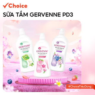   Choice  Sữa Tắm Gervenne PD3 Trắng Da Hương Nước Hoa Cao Cấp Chai 450gr 