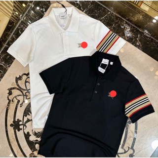  Áo polo nam Búp be Giy thêu ngựa thánh gióng mix tay áo kẻ sọc đẳng cấp lịch lãm 2025 