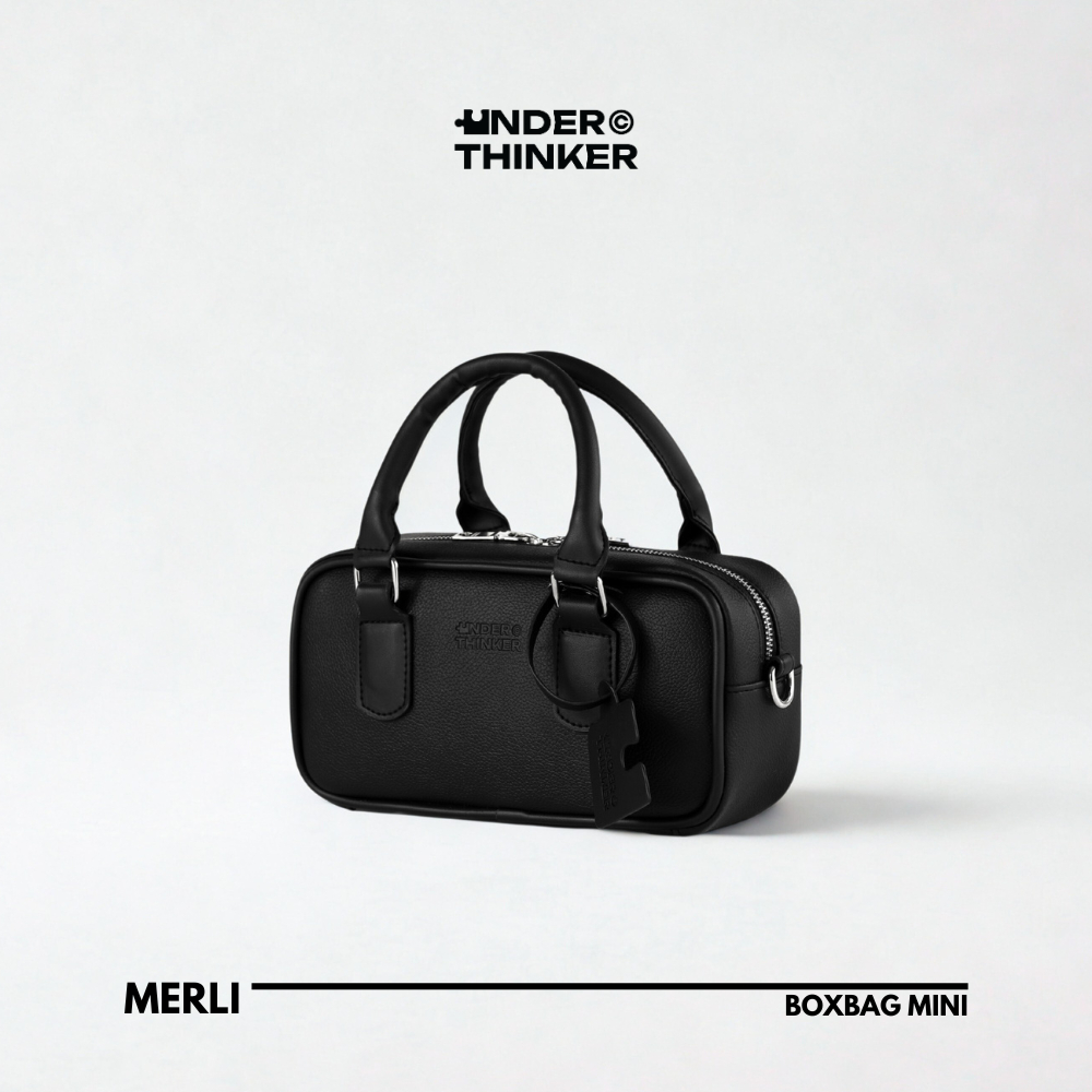 Túi Tote Da PU MERLI Nam Quai Xách Dây Đeo Chéo Đựng Điện Thoại Đi Học Chơi | UNDER THINKER