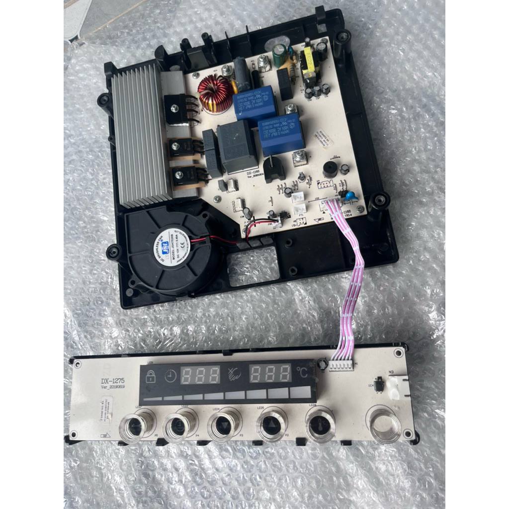 Bo nguồn + bo hiển thị bên trái bếp từ đôi BlueStone dùng cho model : ICB-6948