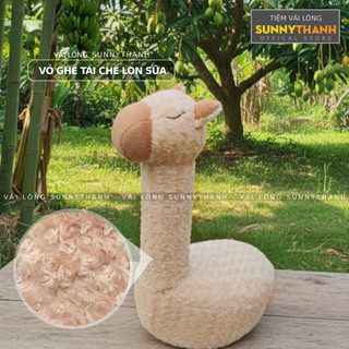  Vỏ Ghế Hươu LON SỮA MAY SẴN cho bé từ vỏ hộp sữa - vải lông cừu SunnyThanh 