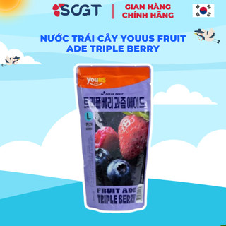 Nước Trái Cây Youus Fruit Ade Triple Berry