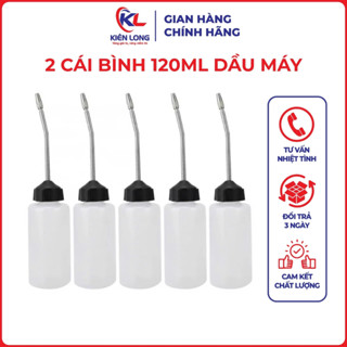  Bình Dầu Máy May 120ml  2 Cái  – Dầu Bôi Trơn Đa Năng Cho Máy May Ốc Vít Quạt Điện Ổ Khóa 