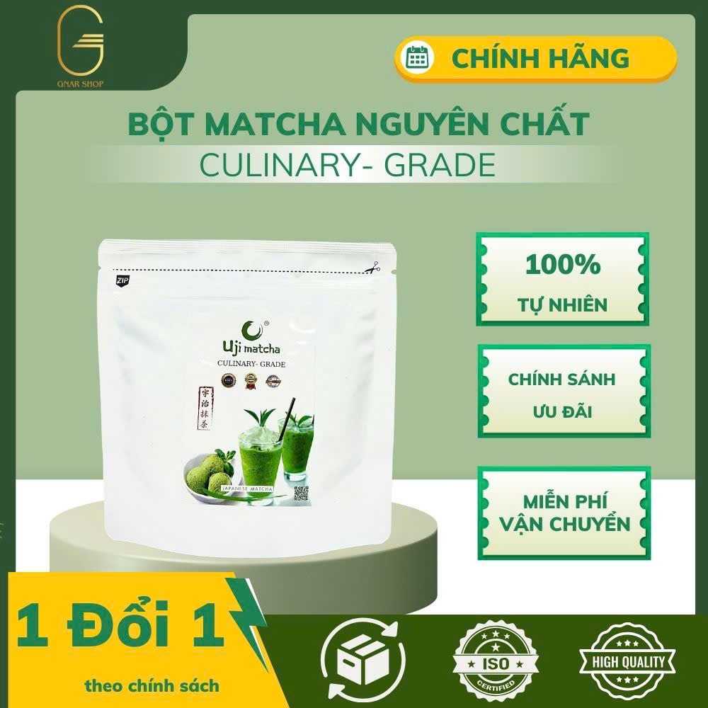 Bột Matcha CULINARY nguyên chất không đường sữa _ 100GR