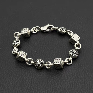  Vòng tay Chrome hearts lắc bạc thép titan không gỉ lắc tay Chrome heart nam nữ chuỗi hạt y2k đẹp NG.BLUE 