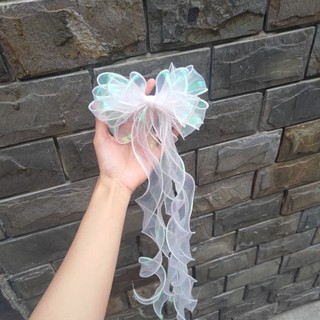 (ib chọn màu)Nơ, ruy băng gắn mũ tốt nghiệp, nón tốt nghiệp