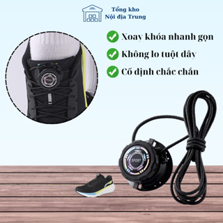 Dây Giày Khóa Xoay Thông Minh – Siết Nhanh, Bền Đẹp, Dễ Sử Dụng