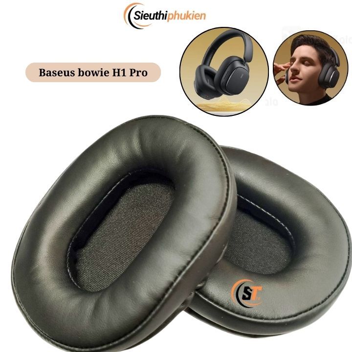 Đệm ốp Tai nghe Bluetooth chụp tai Baseus Bowie H1 Pro ANC 095750