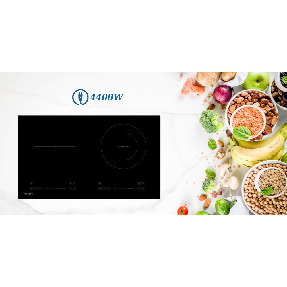 Bếp Điện Từ - Hồng Ngoại 73cm Whirlpool ACH7324/BLV ( mới 100% - bảo hành chính hãng tại nhà )