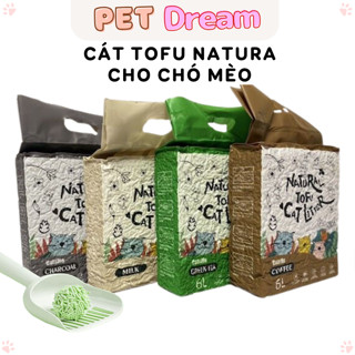 Cát Vệ Sinh Tofu Natural Cho Mèo Siêu Vón Khử Mùi Ít Bụi