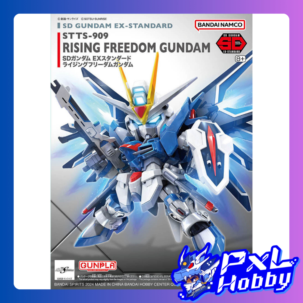 Mô hình lắp ráp SD GUNDAM EX-STANDARD RISING FREEDOM GUNDAM