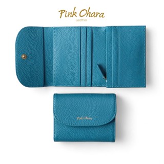 Ví Nữ Gấp 3 Jeny Da Bò Thật PINK OHARA