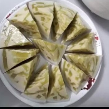 Bánh Plan Rau Câu Trái Dừa