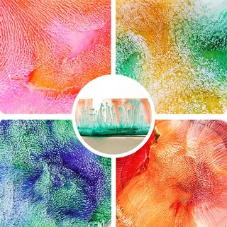 Màu Alcohol Ink 3D Pha Epoxy Resin Tạo Hiệu Ứng Loang Đẹp Mắt